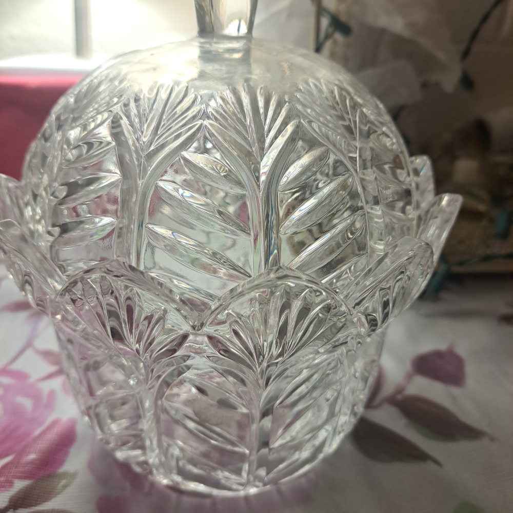 Elegant Crystal Decorative Pineapple Decorative Jar